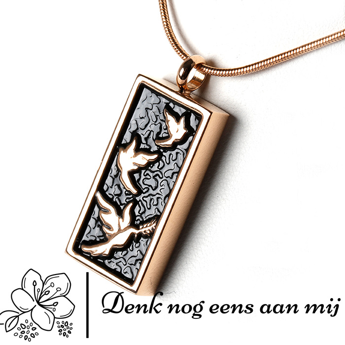 Ashanger roségoud vogels