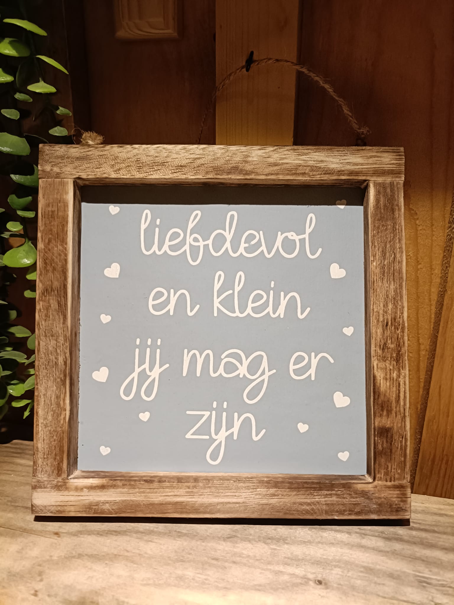 Tekstbordje Geboorte