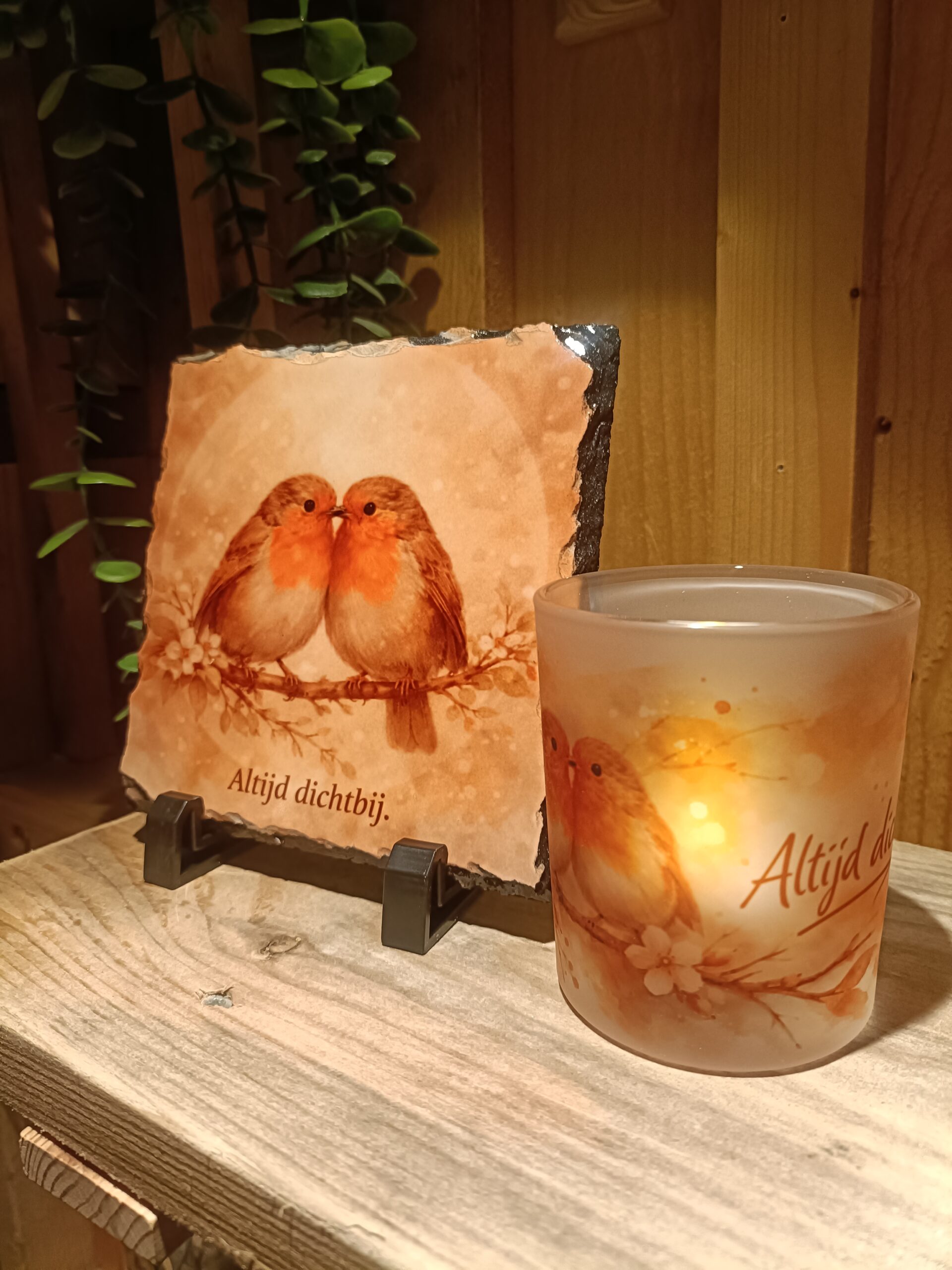 Altijd dichtbij – een warm licht vol herinnering / set